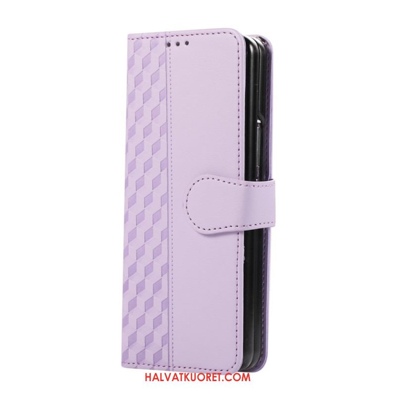 Kotelot Samsung Galaxy Z Fold 7 Puhelinkuoret Kohokuvioitu Hihnalla