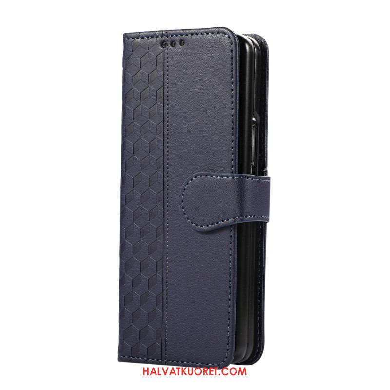 Kotelot Samsung Galaxy Z Fold 7 Puhelinkuoret Kohokuvioitu Hihnalla