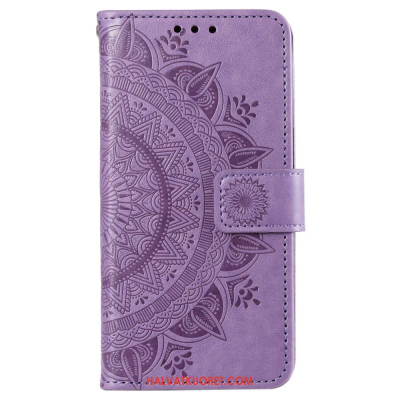 Kotelot Sony Xperia 1 Vi Mandala-aurinko Hihnalla