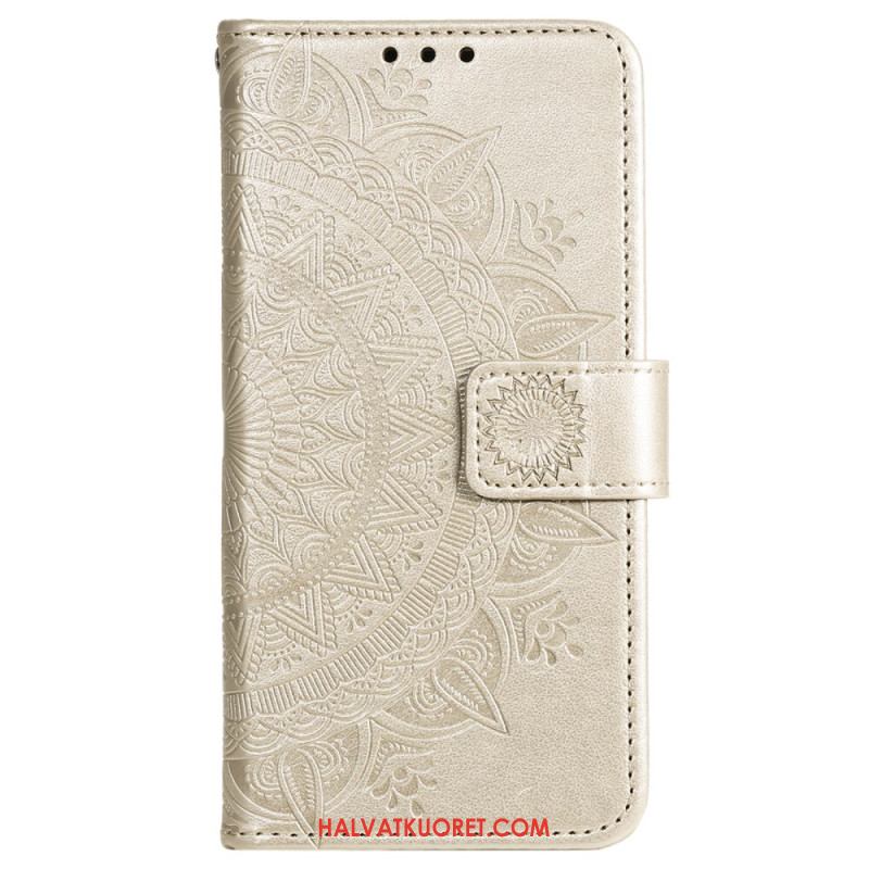Kotelot Sony Xperia 1 Vi Mandala-aurinko Hihnalla