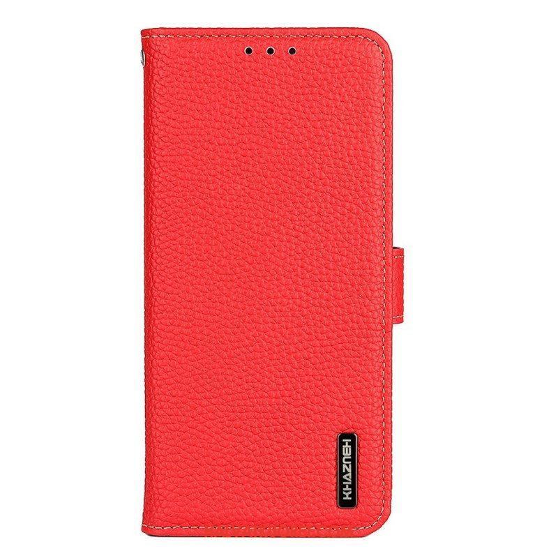 Kotelot Sony Xperia 10 IV Khazneh Litsi Nahka