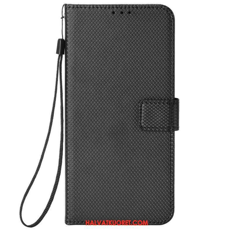 Kotelot Sony Xperia 10 IV Suojaketju Kuori Tyylikäs Strappy Faux Leather