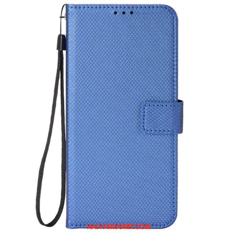 Kotelot Sony Xperia 10 IV Suojaketju Kuori Tyylikäs Strappy Faux Leather