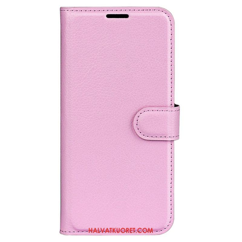 Kotelot Sony Xperia 10 Vi Litsi Keinonahkaa