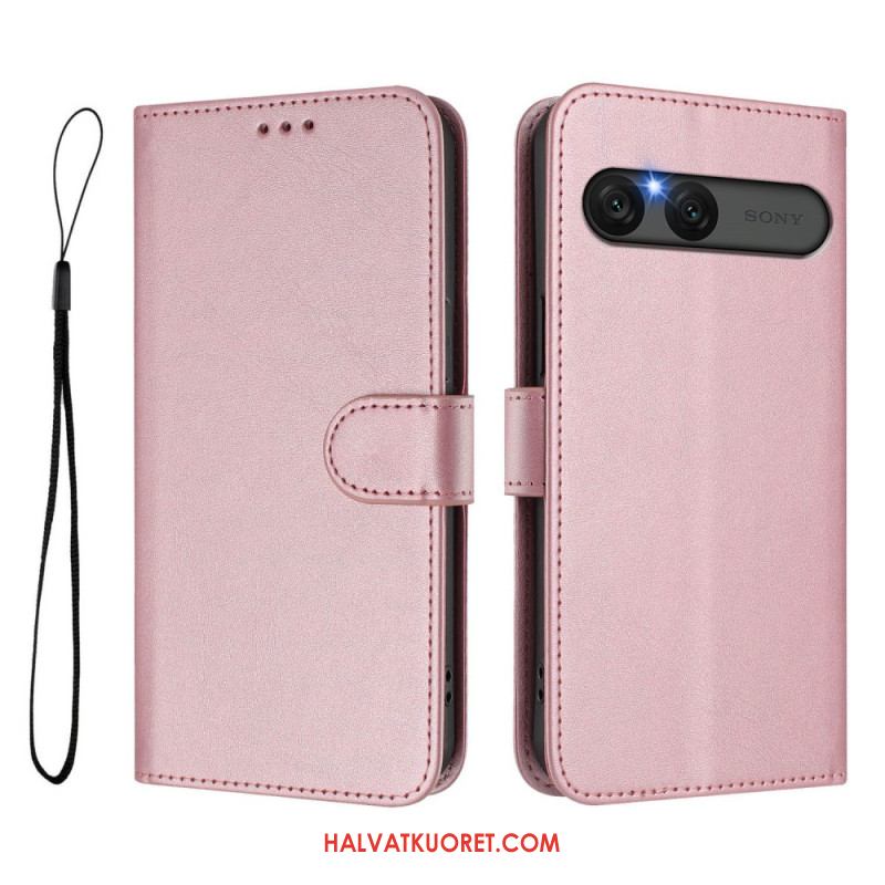 Kotelot Sony Xperia 10 Vii Puhelinkuoret Nahkakuvio