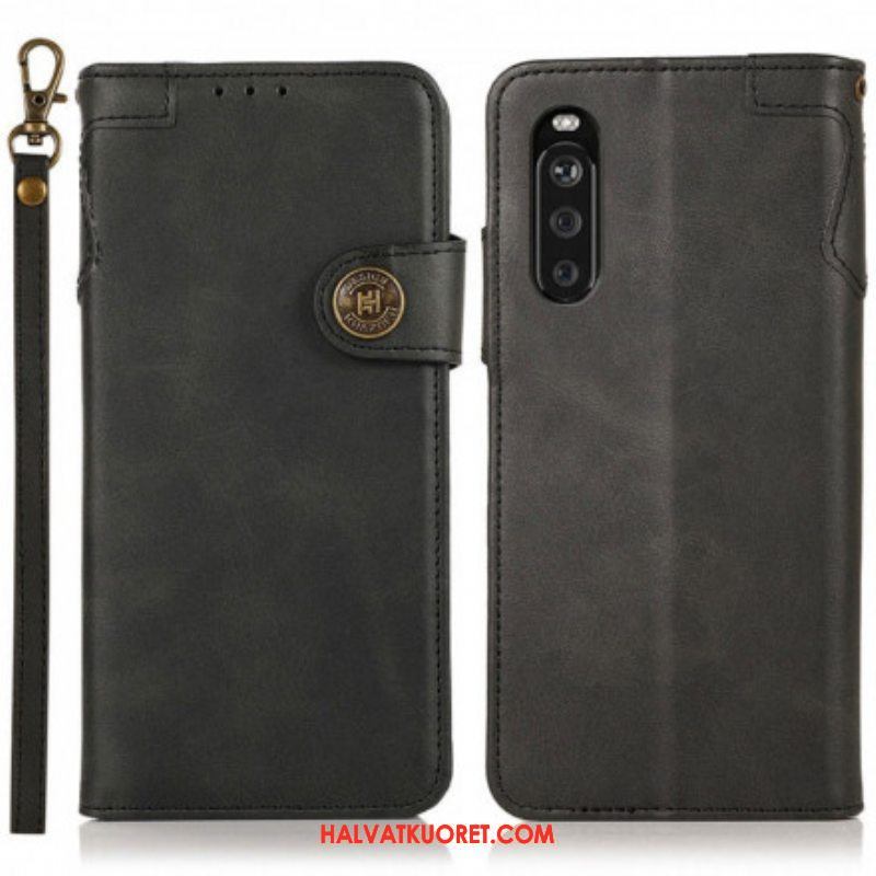 Kotelot Sony Xperia 5 III Khazneh Magneettipainike