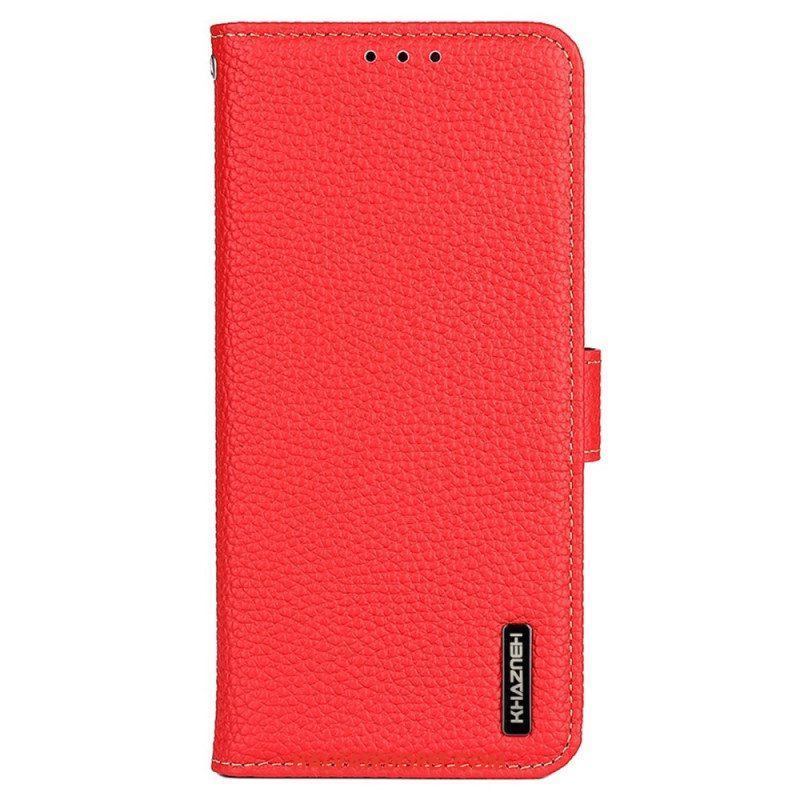 Kotelot Sony Xperia 5 IV Khazneh Litsi Nahka