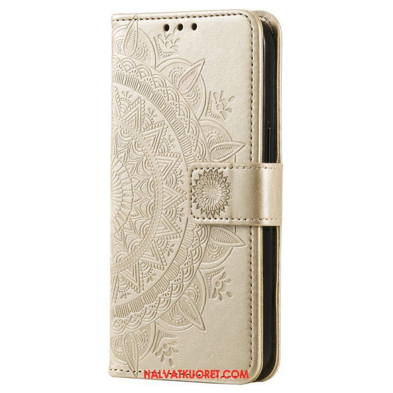 Kotelot Sony Xperia 5 IV Suojaketju Kuori Strappy Sun Mandala