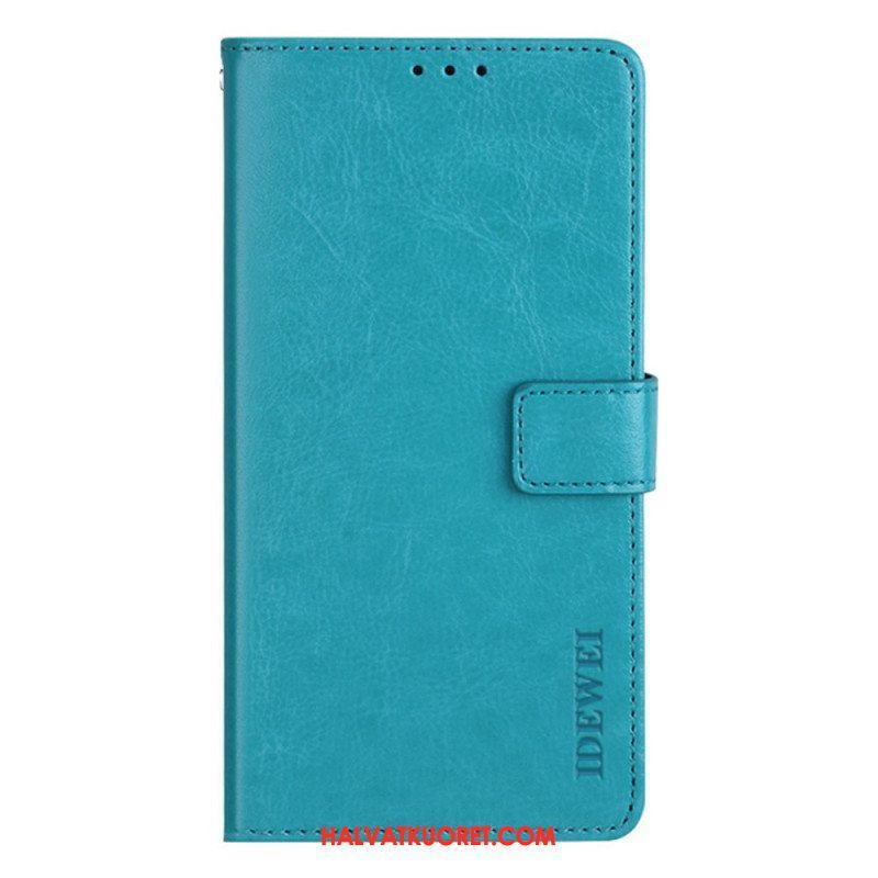 Kotelot Xiaomi 12 Pro Nahkajäljitelmä Idewei