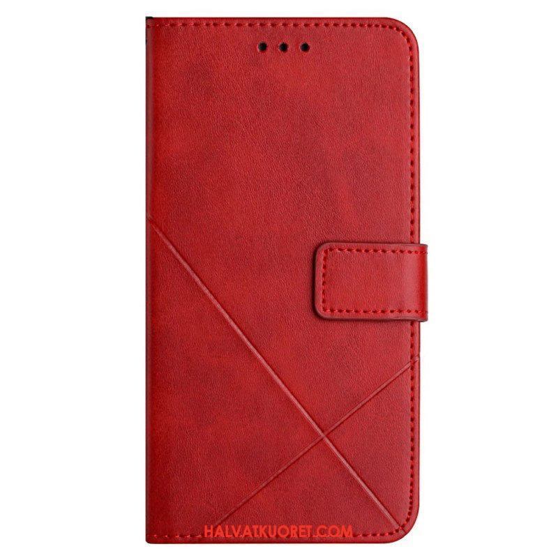 Kotelot Xiaomi 12T / 12T Pro X Design Geo Leather Style