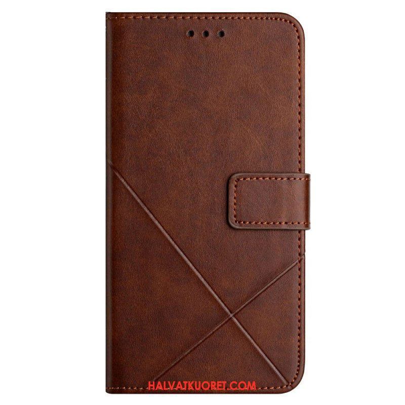 Kotelot Xiaomi 12T / 12T Pro X Design Geo Leather Style