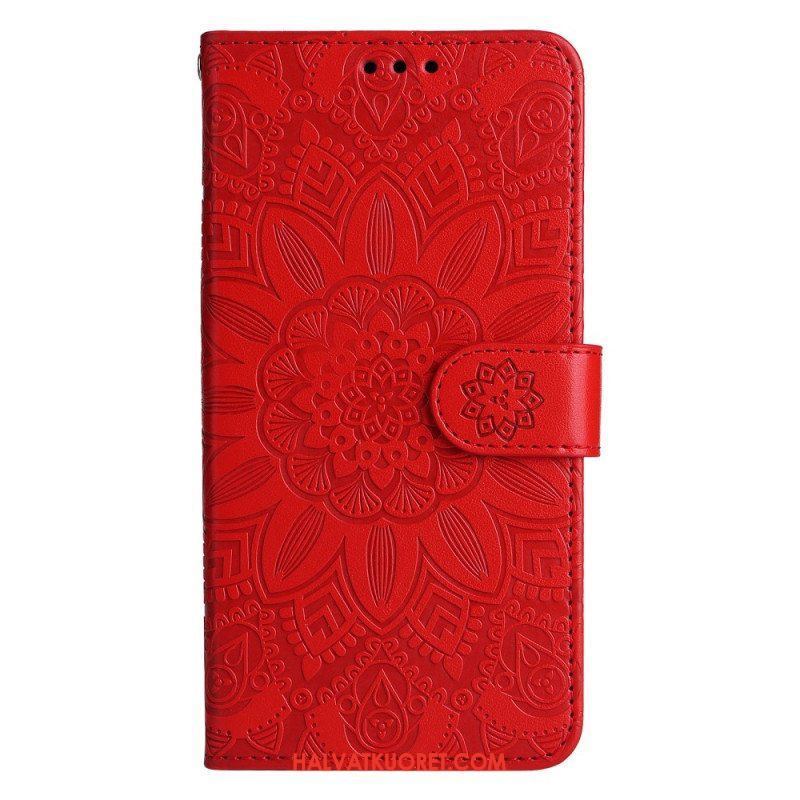 Kotelot Xiaomi 13 Mandala-aurinko Kaulanauhalla