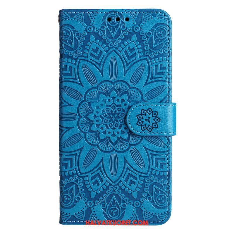 Kotelot Xiaomi 13 Mandala-aurinko Kaulanauhalla