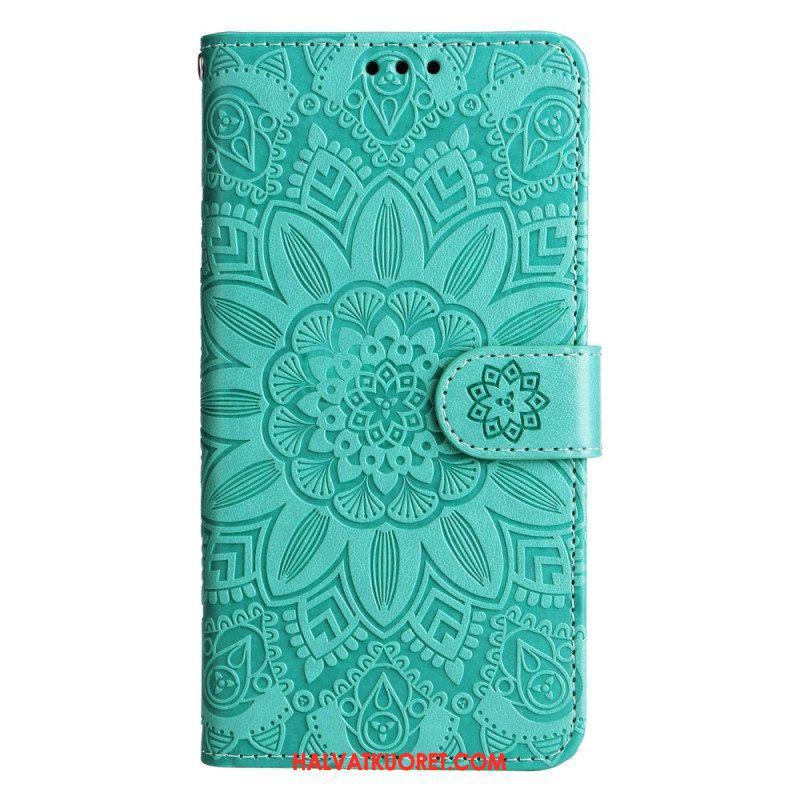 Kotelot Xiaomi 13 Mandala-aurinko Kaulanauhalla