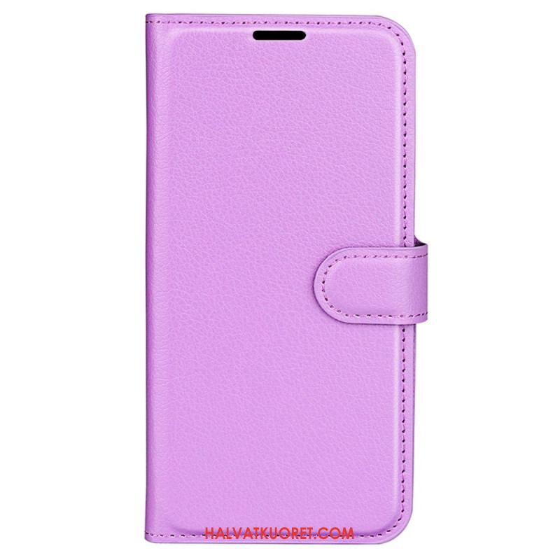 Kotelot Xiaomi 14 Pro Classic Litchi Faux Leather