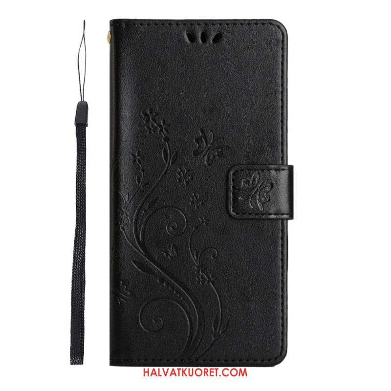 Kotelot Xiaomi 15 Kukkakuvio