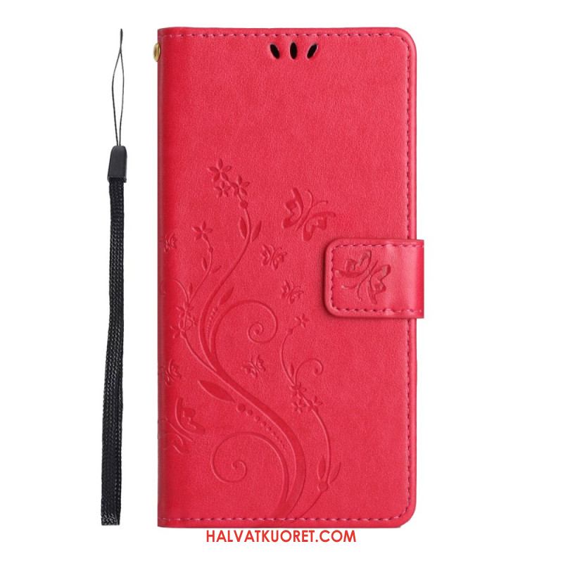 Kotelot Xiaomi 15 Kukkakuvio