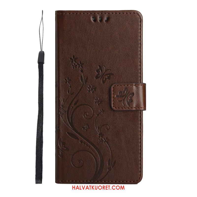 Kotelot Xiaomi 15 Kukkakuvio