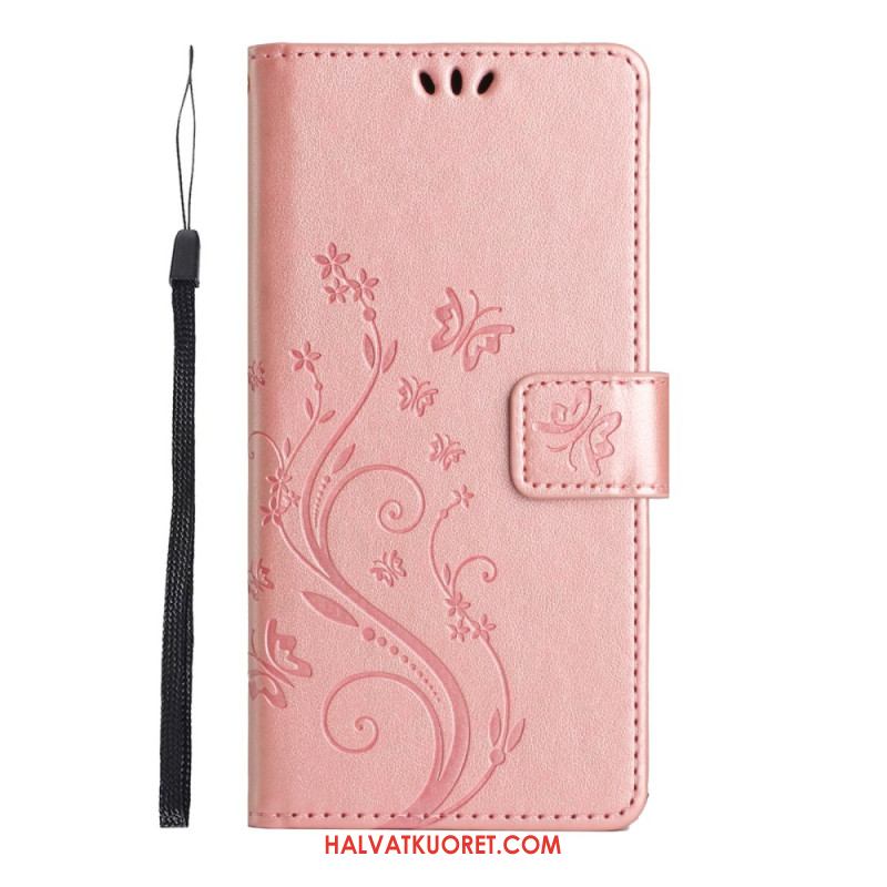 Kotelot Xiaomi 15 Kukkakuvio