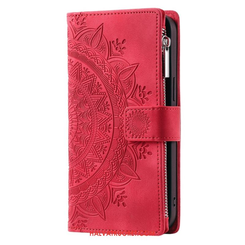 Kotelot Xiaomi 15 Pro Mandala-mokkanahkainen Lompakko Suojakuori