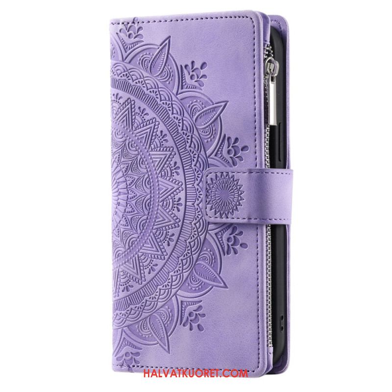 Kotelot Xiaomi 15 Pro Mandala-mokkanahkainen Lompakko Suojakuori