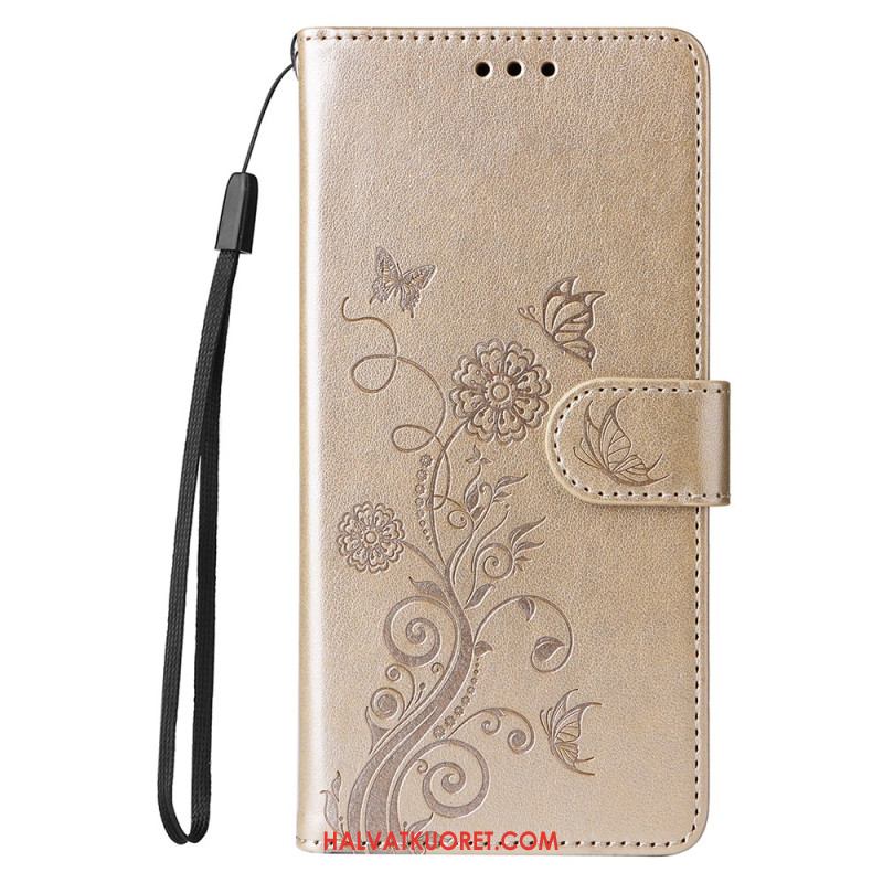 Kotelot Xiaomi 15 Pro Perhosia Ja Kukkia Suojakuori