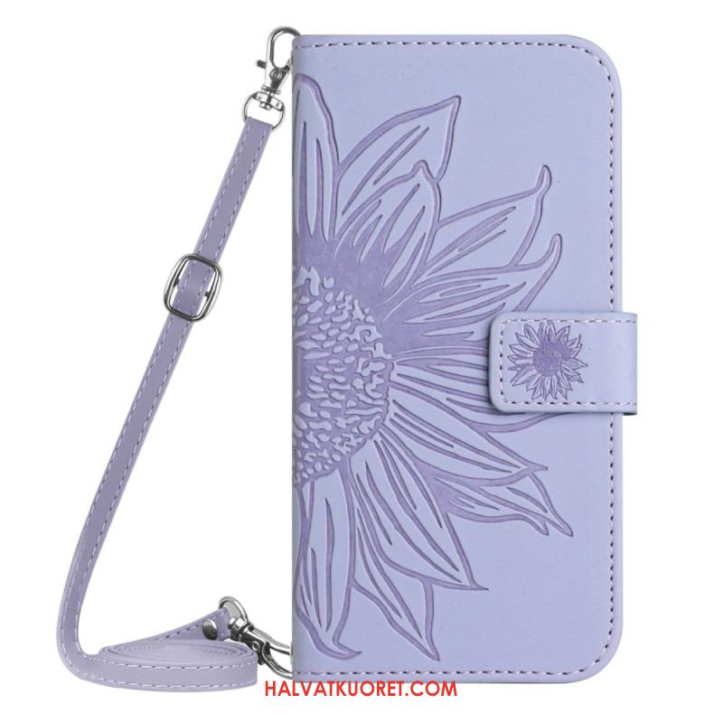 Kotelot Xiaomi 15 Ultra Auringonkukkakuvioinen Olkalaukku