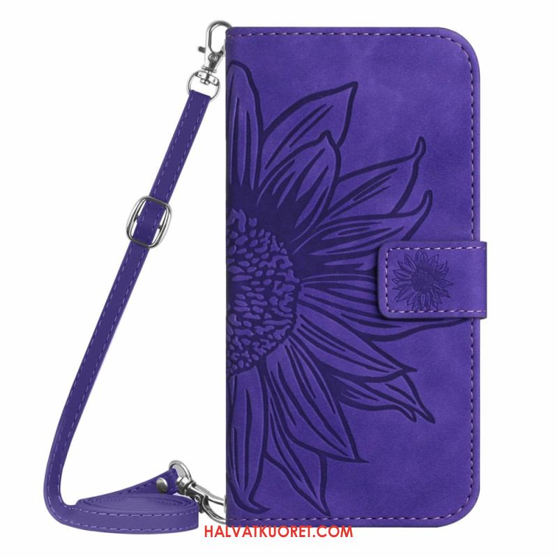 Kotelot Xiaomi 15 Ultra Auringonkukkakuvioinen Olkalaukku