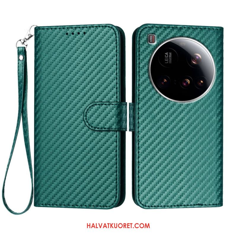 Kotelot Xiaomi 15 Ultra Puhelinkuoret Teksturoitu Hiilikuitu