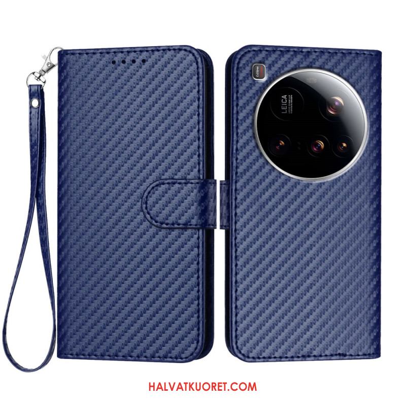 Kotelot Xiaomi 15 Ultra Puhelinkuoret Teksturoitu Hiilikuitu
