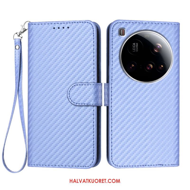 Kotelot Xiaomi 15 Ultra Puhelinkuoret Teksturoitu Hiilikuitu