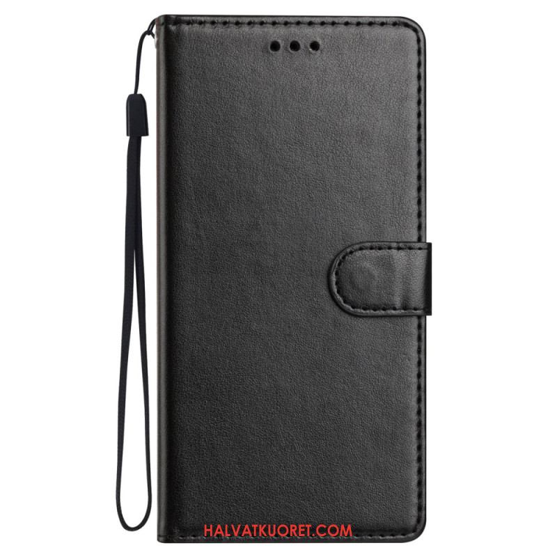 Kotelot Xiaomi 15 Yksinkertainen Keinonahkainen Ranneke