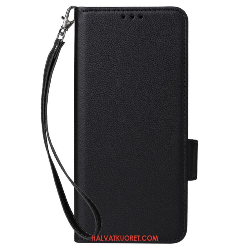 Kotelot Xiaomi 15t Keinonahkaa Hihnalla