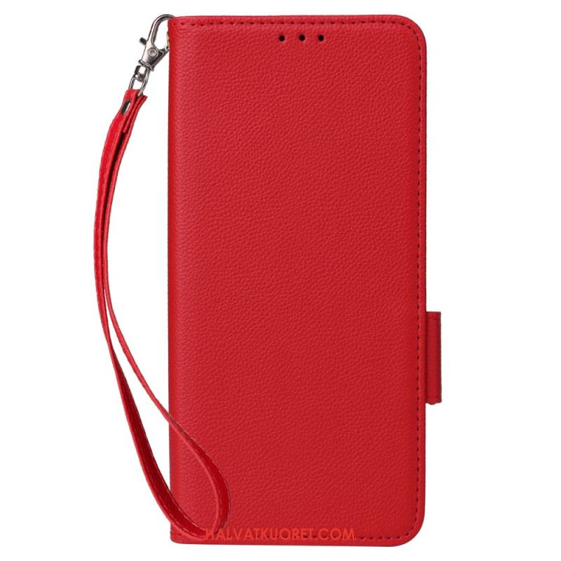 Kotelot Xiaomi 15t Keinonahkaa Hihnalla