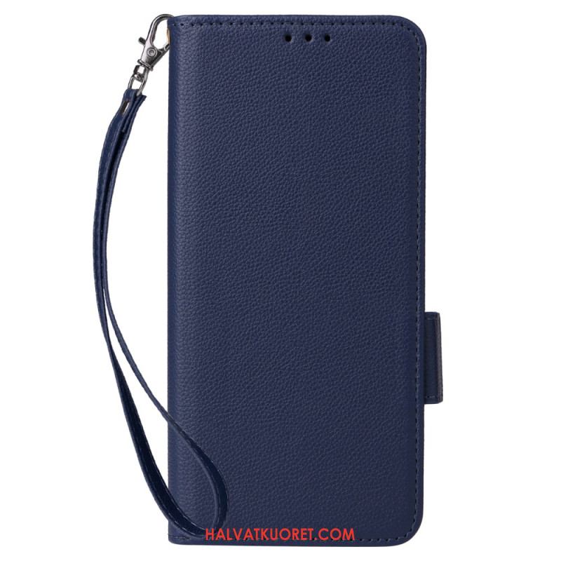 Kotelot Xiaomi 15t Keinonahkaa Hihnalla