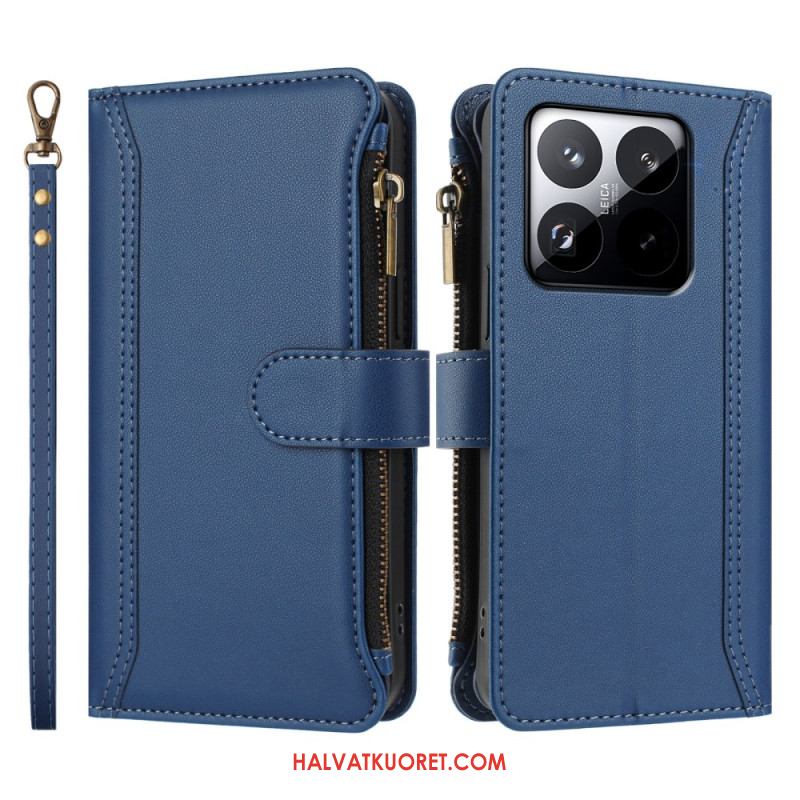 Kotelot Xiaomi 15t Lompakko Hihnalla