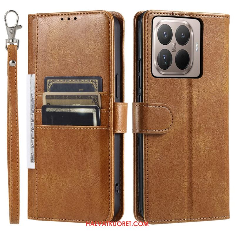 Kotelot Xiaomi 15t Pro 6 Korttipaikkaa Ja Nauha Suojakuori