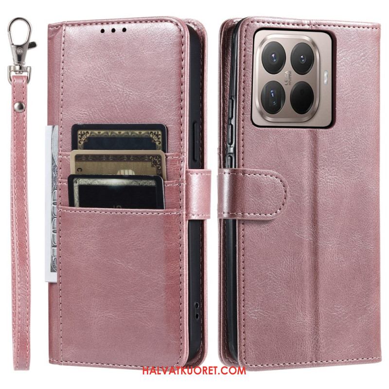 Kotelot Xiaomi 15t Pro 6 Korttipaikkaa Ja Nauha Suojakuori