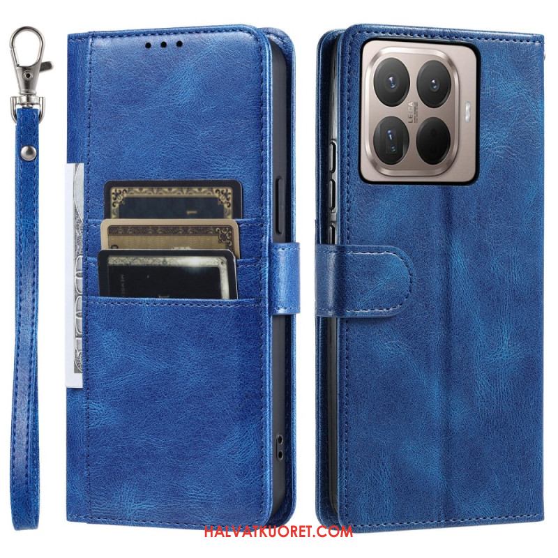 Kotelot Xiaomi 15t Pro 6 Korttipaikkaa Ja Nauha Suojakuori