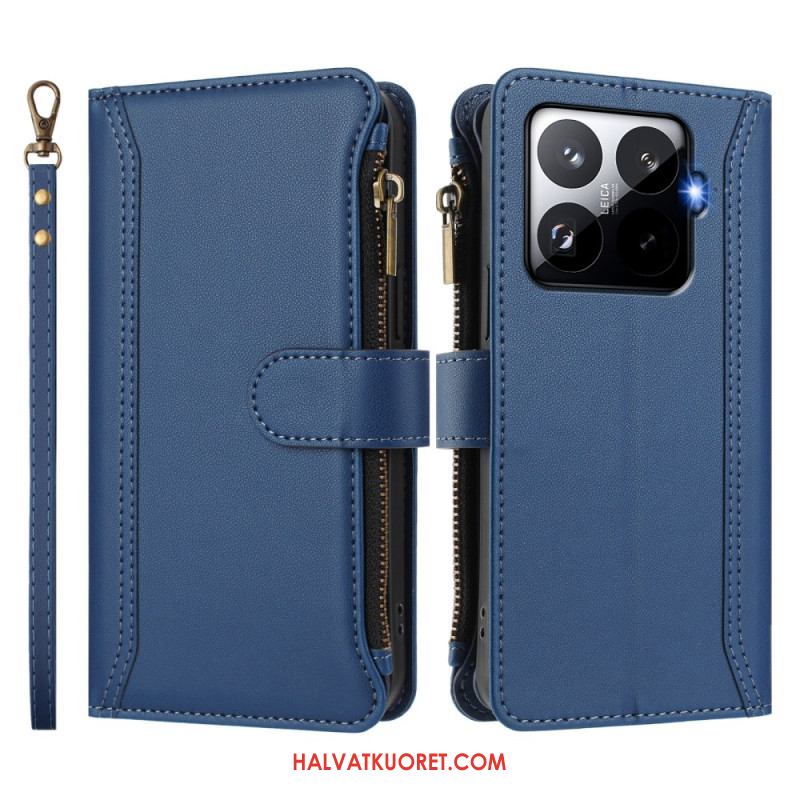 Kotelot Xiaomi 15t Pro Hihnallinen Lompakko