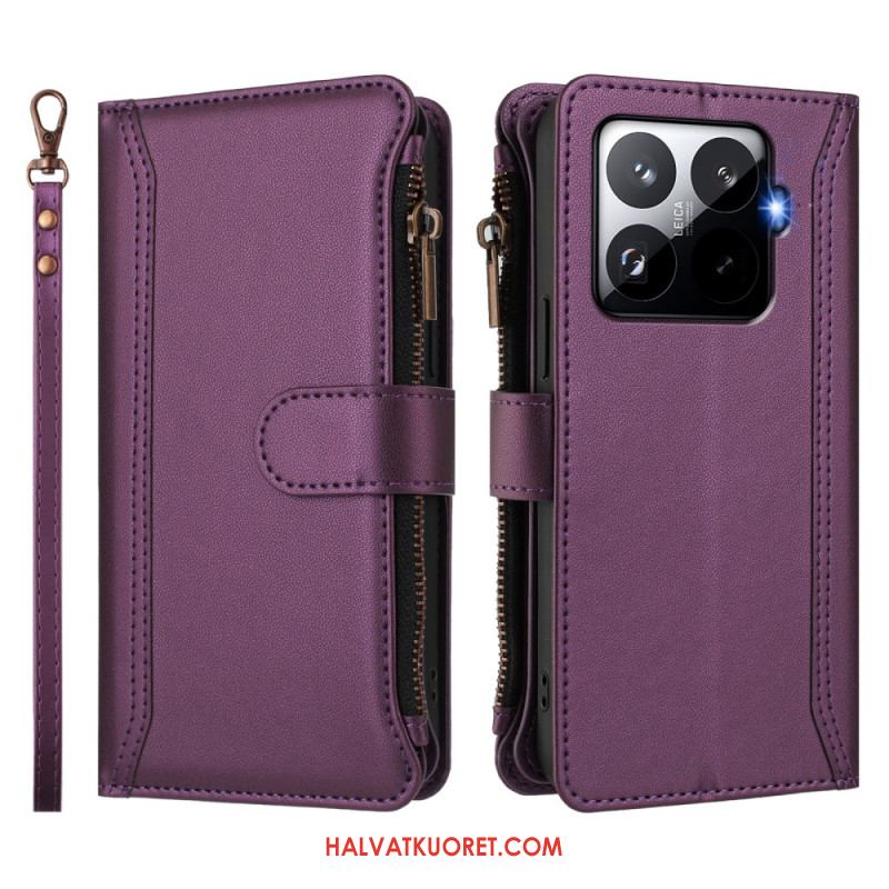 Kotelot Xiaomi 15t Pro Hihnallinen Lompakko