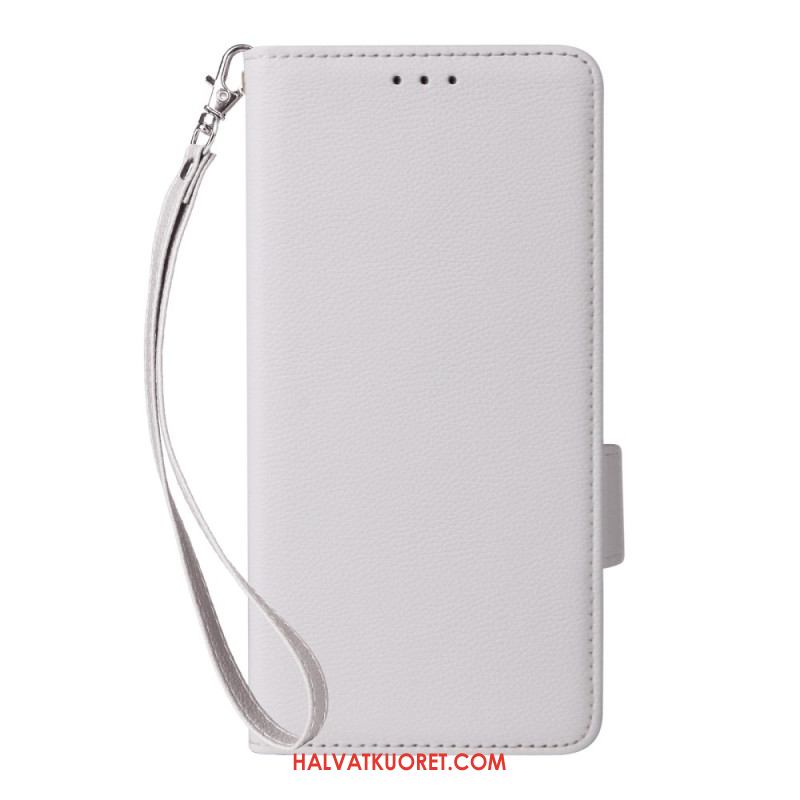 Kotelot Xiaomi 15t Pro Puhelinkuoret Tekonahkaa Nauhalla