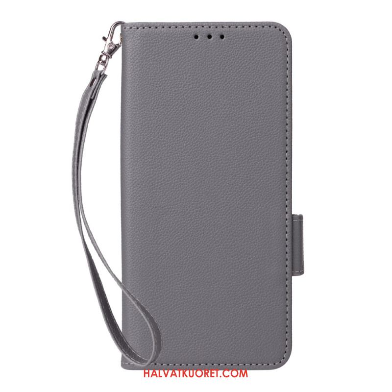 Kotelot Xiaomi 15t Pro Puhelinkuoret Tekonahkaa Nauhalla