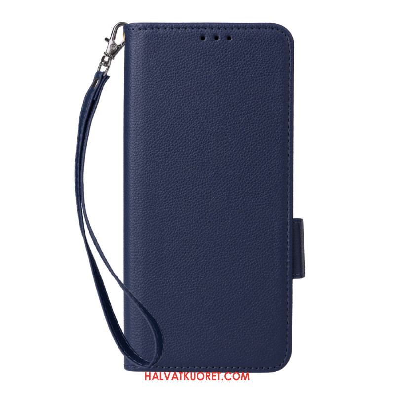 Kotelot Xiaomi 15t Pro Puhelinkuoret Tekonahkaa Nauhalla