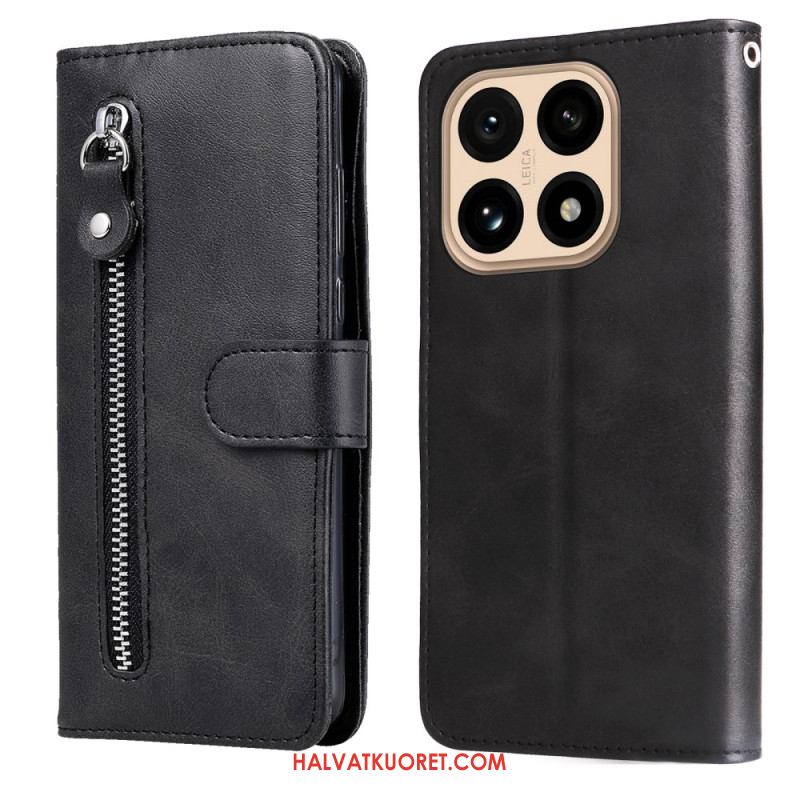 Kotelot Xiaomi 15t Puhelinkuoret Vetoketjullinen Tasku