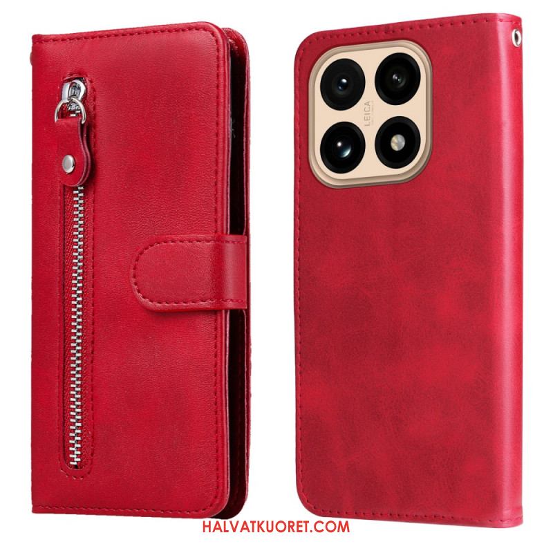 Kotelot Xiaomi 15t Puhelinkuoret Vetoketjullinen Tasku