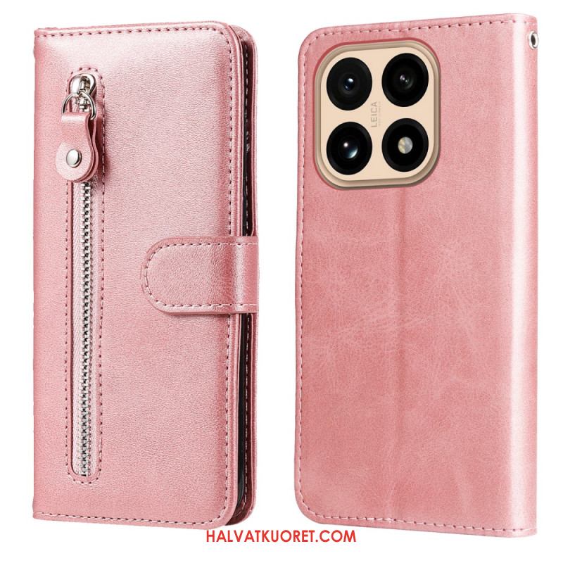 Kotelot Xiaomi 15t Puhelinkuoret Vetoketjullinen Tasku