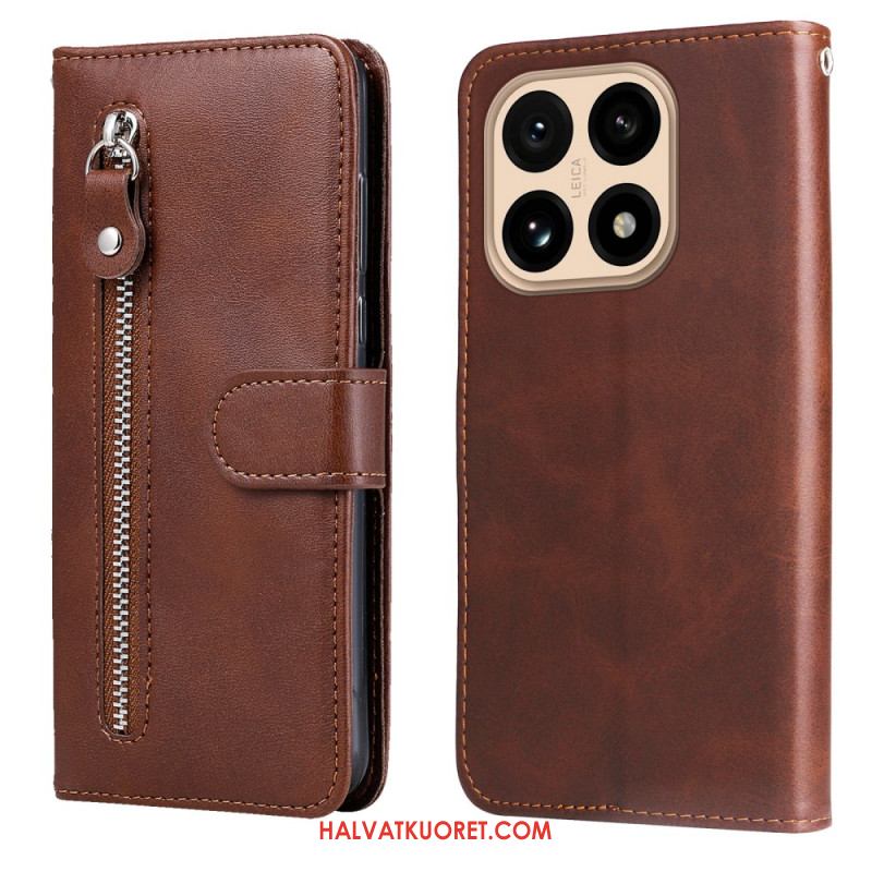 Kotelot Xiaomi 15t Puhelinkuoret Vetoketjullinen Tasku