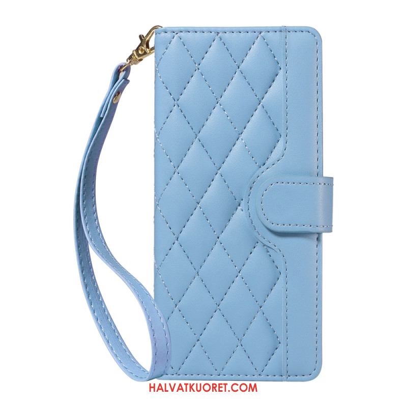 Kotelot Xiaomi 15t Tikattu Hihnalla Ja Olkahihnalla