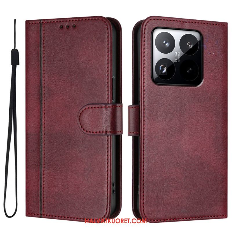 Kotelot Xiaomi 15t Vintage-lompakko